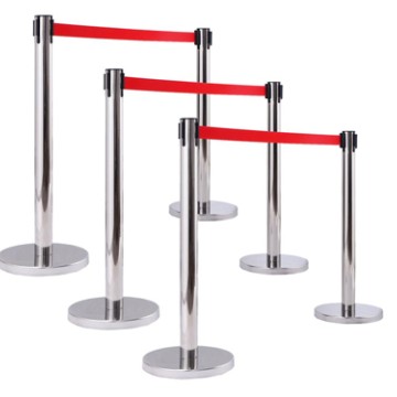 Rào chắn ngang dây kéo Inox 2m Nhật Quang